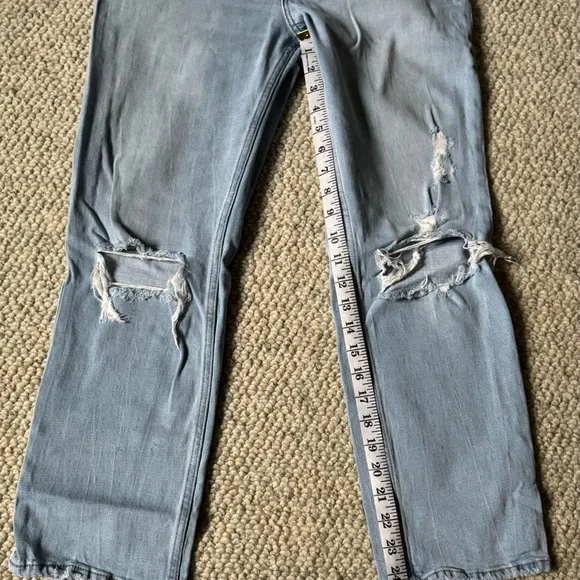 Abercrombie & Fitch Ultra High Rise Ankle Straight Jean Size 6 - Picture 3 of 3